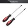Utoolmart Ball Head Allen Precision Screwdriver 4mm x 100mm Balldriver Screwdrivers Hex Design Wrench Hand Tool 2Pcs