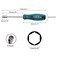 Utoolmart Socket Wrench Screwdriver 55mm NonMagnetic Tip Hex Nut Driver Socket Driver Hex Nut Key Wrench Screwdriver with 75mm CrV Steel Round Shaft Screwdriver Nutdriver Hand Tool
