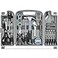 Hi-Spec HiSpec 54pc General Household Tool Set Home Garage Hand Tool Kit with Toolbox Storage Case for DIY Basic Repairs Apartment FirstTime Homeowner Everyday Home Maintenance