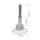 TYMXGHF goodxy Set of 4 Rubber Strong Suction Cup Replacements for Glass Table Tops with M6 Extension Screw