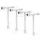 HARFINGTON 4pcs 3Way Wrench 8mm 10mm 12mm Socket T Handle for Repairing Bicycle Automobile and DIY