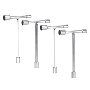 HARFINGTON 4pcs 3Way Wrench 8mm 10mm 12mm Socket T Handle for Repairing Bicycle Automobile and DIY