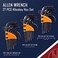 KNINE OUTDOORS Screwdriver Set Repair Kit Maintenance Tools with File Set Hex Key Set Ergonomical Designed TBAR Ratcheting Wrench Rubber Mallet Bits Wrenches Adapters Pin Punches 138 Set
