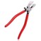 Wokape Key Fob Pliers with Curved Jaws Glass Running Pliers Heavy Duty with Rubber Tips for Stained Glass Work Mosaics Breaking Tool