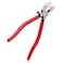Wokape Key Fob Pliers with Curved Jaws Glass Running Pliers Heavy Duty with Rubber Tips for Stained Glass Work Mosaics Breaking Tool