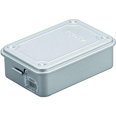 Trusco T150SV Trunk Tool Box Silver Tool Box W1 4 2 D1 0 5 H 5 2