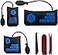 Bershaker Air Wedge Bag KitAir Wedge Bag Pump 3 Pack Commercial Inflatable Air Wedge Pump Bag Tool Professional Leveling Kit Alignment Tool Air Bag Tool for Variety of Jobs 3 PCS