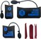 Bershaker Air Wedge Bag KitAir Wedge Bag Pump 3 Pack Commercial Inflatable Air Wedge Pump Bag Tool Professional Leveling Kit Alignment Tool Air Bag Tool for Variety of Jobs 3 PCS