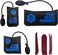 Bershaker Air Wedge Bag KitAir Wedge Bag Pump 3 Pack Commercial Inflatable Air Wedge Pump Bag Tool Professional Leveling Kit Alignment Tool Air Bag Tool for Variety of Jobs 3 PCS