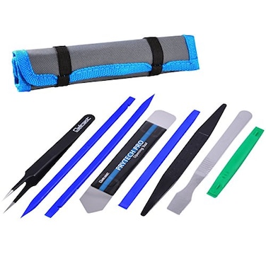 JacobsParts Professional Opening Pry Tool Repair Kit with NonAbrasive Nylon Spudgers and AntiStatic Tweezers 8 Piece Set