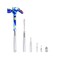 YOUMI 6 in 1 Multifunctional AntiCorrosion and AntiRust Floral Hammer Screwdriver Tool Set with SlottedFlat Head Phillips Screwdriver Nail Puller and Claw Hammer Best Gift for SweetheartBlue