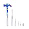 YOUMI 6 in 1 Multifunctional AntiCorrosion and AntiRust Floral Hammer Screwdriver Tool Set with SlottedFlat Head Phillips Screwdriver Nail Puller and Claw Hammer Best Gift for SweetheartBlue