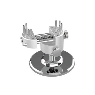 LuTangous 25 Inch Mini Vise with 360 Degree Swivel Base Aluminum Alloy Tabletop Vise for Jewelry Watch DIY