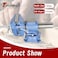 findmall Multipurpose Heavy Duty MultiJaw Vise with Swivel Base and Head for Clamping Fixing Equipment 360Degree Rotation Home or Industrial Use 4 inch