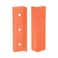 HARFINGTON Magnetic Vise Jaws 4 Inch Magnet Plain Grooves Soft Nylon Bench Jaw Pads Covers MultiPurpose Protector for Woodworking Jewelry Making Plumbing Yellow