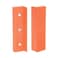 HARFINGTON Magnetic Vise Jaws 4 Inch Magnet Plain Grooves Soft Nylon Bench Jaw Pads Covers MultiPurpose Protector for Woodworking Jewelry Making Plumbing Yellow