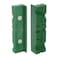 HARFINGTON Magnetic Vise Jaws 5 Inch Magnet UGrooves Soft Rubber Bench Jaw Pads Covers MultiPurpose Protector for Woodworking Jewelry Making Plumbing Green