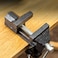 MIKMAYTOO Mini Table Clamp Small Bench Vice New upgraded cast iron manufacturing Jewelers Hobby Clamps Craft Repair Tool Portable Work Bench Vise mini BLACK MINI 2 INCH