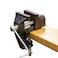 MIKMAYTOO Mini Table Clamp Small Bench Vice New upgraded cast iron manufacturing Jewelers Hobby Clamps Craft Repair Tool Portable Work Bench Vise mini BLACK MINI 2 INCH