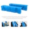 MYTEC 55 Vise Jaws Magnetic Universal Vice Soft Jaws Pads with Multiple Angle Grooves Design Multipurpose Use on any Metal Vise Used for woodworking golf jewelry making piping 1 pair