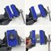 MYTEC Vise Jaws Pads Strongly Magnetic Universal Vise Soft Jaws Sturdy TPU material Professional Grade MultiPurpose Vise Jaw Protective Inserts for Any Metal Bench Vice Blue 45 1 pair