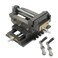 TINVHY 5in Drill Press XY Compound Heavy Duty Vise Double Way Cross Slide Vise Clamp Machine