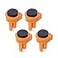 POWERTEC 4PCs Bench Dogs for 34 Dog Hole Bench Dog wEVA Insert Woodworking Tool for Work Bench MFT Table Portable Workbench wDog Holes Tools for Woodworking DIY Projects 71188