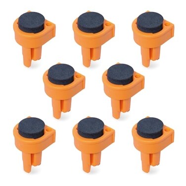 POWERTEC 8PCs Bench Dogs for 34 Dog Hole Bench Dogs wEVA Insert Woodworking Tool for Worktable MFT Table Portable Workbench wDog Holes Tools for Woodworking DIY Projects 71500