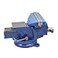 kimllier 5 Inch Heavy Duty Bench Vise with Anvil 360 Degree Swivel Locking Base Bench Clamp Fit for Clamping Fixing Equipment Home or Industrial