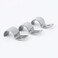 lasenersm 10 Pieces M22 Pipe Strap 304 Stainless Steel Single Hole Pipe Clamp EMT Pipe Strap One Hole Strap Pipe Strap One Hole Pipe Strap Pipe Clamp EMT Conduit Clamp for 21mm 22mm Pipe Fixing