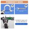 Sankoly 15 Pcs 34 Inch Pipe Clamps with Screws PVC Conduit Clamp Pipe Strap for Fixing Pipe Cable Wires Flexible Conduit