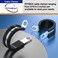 RTHIEAI 20 PCS 1 Inch Cable Clamps 304 Stainless Steel Cable Clamps Insulated Clamp Hose Clamp Pipe Clamp Sturdy Clamp and Wire Clamp by