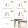 CNYMANY 20 pcs Pipe Clamps 2 Holes PVC Conduit Strap Clips SCH 38 12 34 1 Inch with 40 pcs M42 Screws Plastic White Conduit Mounting U Brackets with Screw Holes for Fixing Water Piping Support