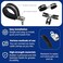 TOMSHIELE 25Pcs Premium Stainless Steel Cable Clamps 14inch 304 SS with Rubber Cushion for Secure Installation of Pipes Tubes Wires by