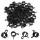 MroMax 60Pcs 03910mm ID Spring Band Hose Clamps 38 ID Fuel Line Hose Clamp Low Pressure Air Clamp Water Pipe Air Tube Silicone Vacuum Hose Clamp Bushing Automotive Replacement Fastener