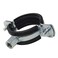 AKIHISA 10 Pack Split Ring Pipe Hanger Heavy Duty Adjustable Pipe Bracket Clamp Wall Mount Ceiling Mount Pipe Support ID 1 Inch25mm