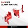 COGNATIVE 34 2Pack Pipe Clamp for Woodworking Heavy Duty Cast Iron Quick Release Pipe Clamps with stand Home Improvement Workshop and Construction Site