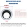 Deliao 12Inch UHook PEX Pipe Holder Talon Clamps 16mm OD Pipe Support 10Pack White