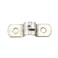 HAHIYO Hahiyo Two Holes Pipe Tube U Bracket Clamps 10MM Heavy Duty No Rust Shiny Strong Resist Wind No Sharp Rigid Strap Clip Conduit Ring 304 Stainless Steel for Fixing Supporting Decorating 10pcs