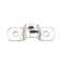 HAHIYO Hahiyo Two Holes Pipe Tube U Bracket Clamps 12MM Heavy Duty No Rust Shiny Strong Resist Wind No Sharp Rigid Strap Clip Conduit Ring 304 Stainless Steel for Fixing Supporting Decorating 10pcs