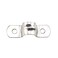 HAHIYO Hahiyo Two Holes Pipe Tube U Bracket Clamps 12MM Heavy Duty No Rust Shiny Strong Resist Wind No Sharp Rigid Strap Clip Conduit Ring 304 Stainless Steel for Fixing Supporting Decorating 10pcs