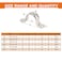 ISPINNER 100pcs Stainless Steel Rigid Pipe Strap Assortment Kit 2 Holes Cable U Bracket Clamp Hanger Tube Strap Tension Clips M5 M8 M10 M16 M20 M25