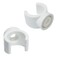 JJHXSM 50PCS PEX Pipe Clamps Pipe Hanger Clamps 12 inch PVC Water Pipe Bracket Plastic 16 mm For Residential Industrial Water Supply and Cable Wiring Piping Systems White