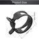 Juvielich 5Pcs 112 Hose Clamps Spring 32mm128 ID Constant Tension Band Spring Band Type Manganese Steel Clamp Clips for Fuel Line Silicone Hose Tube Black