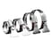 LonESA 10Pack 304 Stainless Steel Hose Clamps Adjustable Thumb Screw KeyType ClampsIdeal for Plumbing Automotive and Machinery Applications 612mm1412