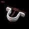 Mewutal 10PCS U Shape Tube Strap Clamp 2 Holes Conduit Straps PVC Pipe Straps for Pipe Cables Tube ID 18mm 34 Inch
