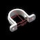 Mewutal 10PCS U Shape Tube Strap Clamp 2 Holes Conduit Straps PVC Pipe Straps for Pipe Cables Tube ID 18mm 34 Inch