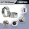 MISPIRE PEX Clamps 34 inch 50 PCS Stainless Steel Pinch Clamps for PEX Pipe Tubing Fitting Connections