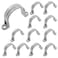 Murtenze 112 Inch PVC Pipe Straps 2 Holes Plastic Conduit Pipe Clamps Pipe Supports for PVC Pipes Conduit and Cables 12 Pack