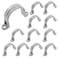 Murtenze 112 Inch PVC Pipe Straps 2 Holes Plastic Conduit Pipe Clamps Pipe Supports for PVC Pipes Conduit and Cables 12 Pack